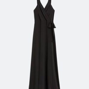 Market and Spruce Hellena Faux Wrap Maxi Dress